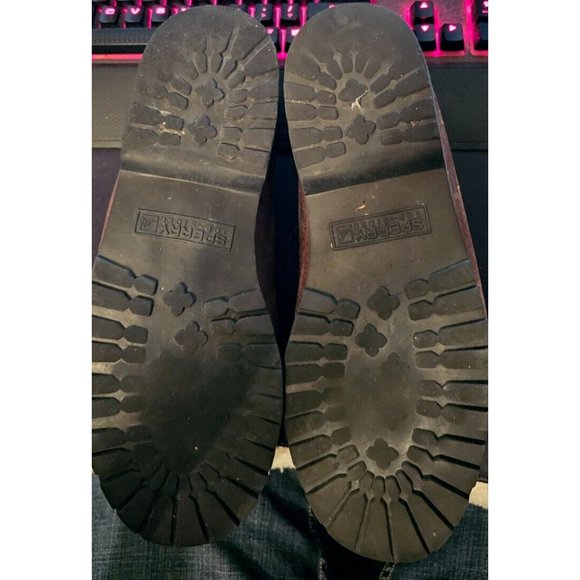 Sperry Top-Sider Mens 10M Brown Leather With Tassles Slip On Loafers Shoes - Picture 11 of 16